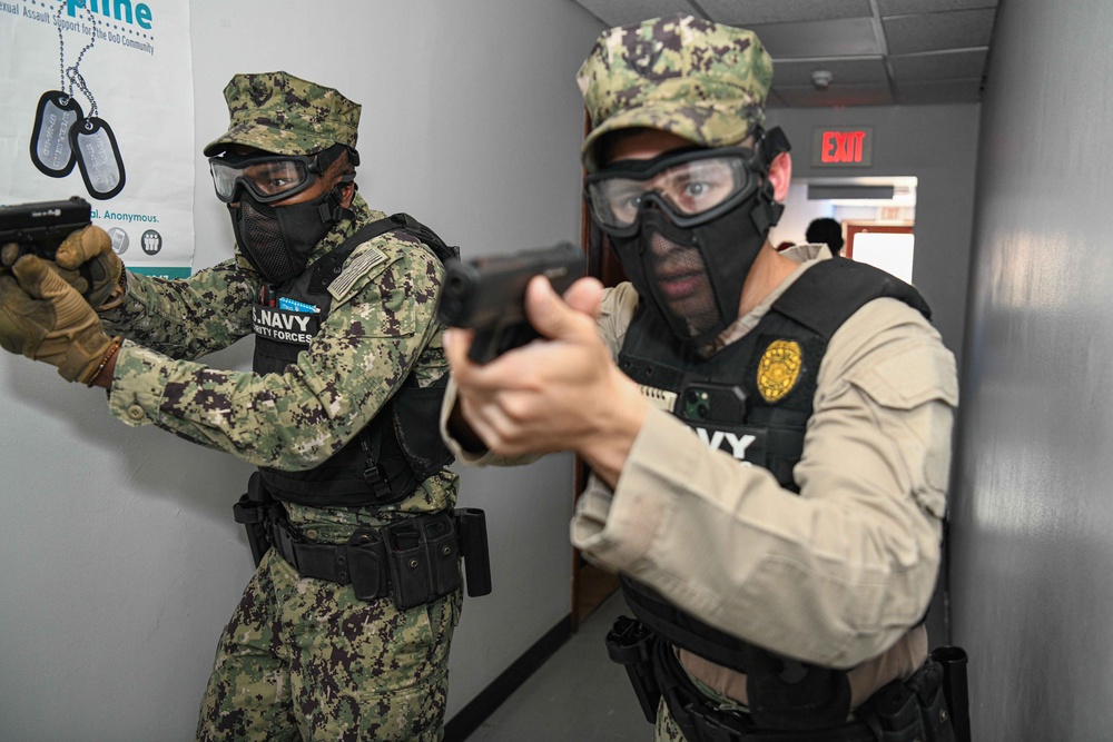 NSF Bahrain Conducts Active Threat Exercise