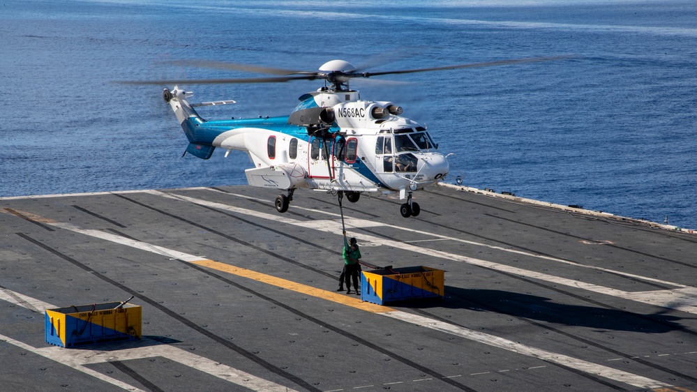 George Washington Conducts Replenishment-at-Sea