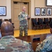 U.S. Army Guard Commander, Brig. Gen. Leland Blanchard, Speaks with JTF Leadership