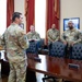 Commander of the Joint Task Force-District of Columbia, Col. Larry Doane, Speaks with JTF Commanders