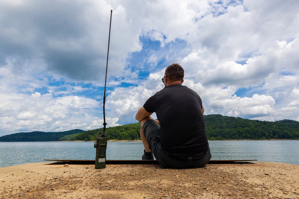 Tygart Lake Hosts National Guard Ridge Runner Exercise