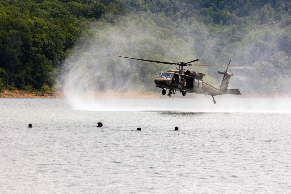 Tygart Lake Hosts National Guard Ridge Runner Exercise