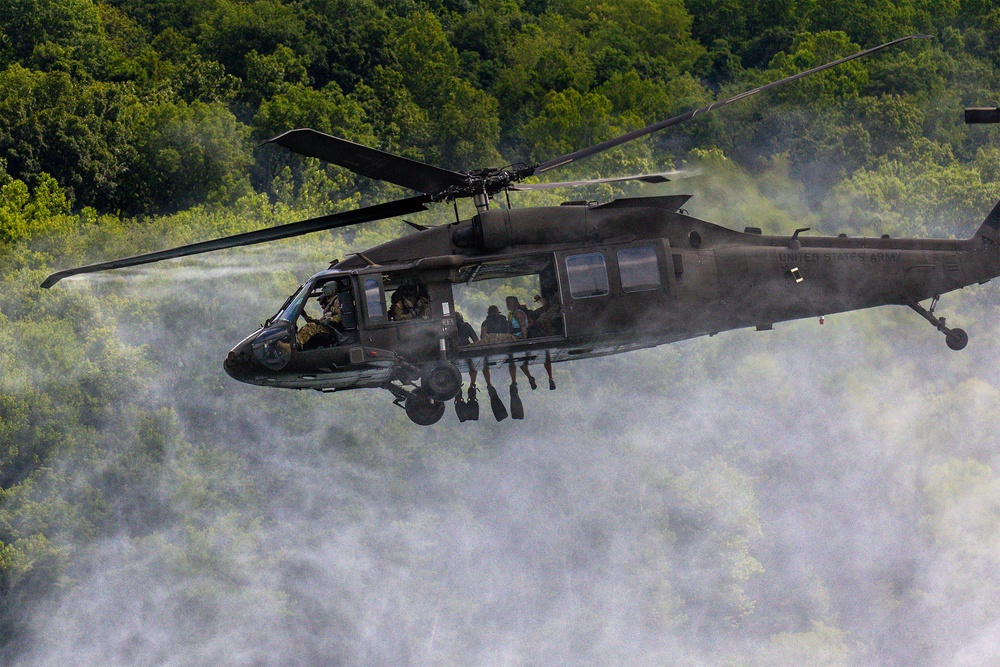 Tygart Lake Hosts National Guard Ridge Runner Exercise