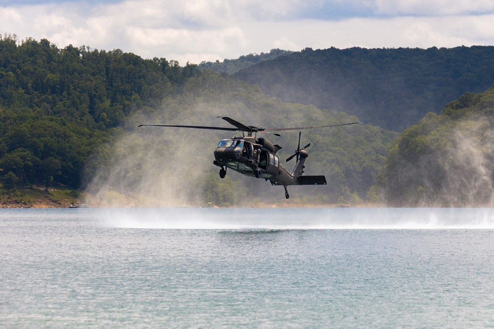 Tygart Lake Hosts National Guard Ridge Runner Exercise