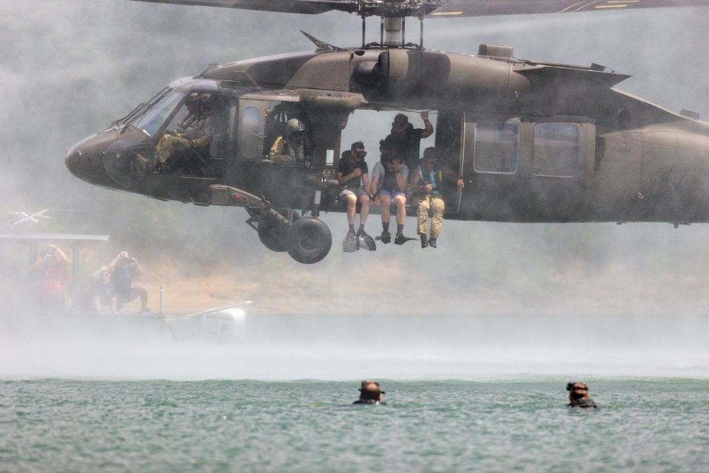 Tygart Lake Hosts National Guard Ridge Runner Exercise