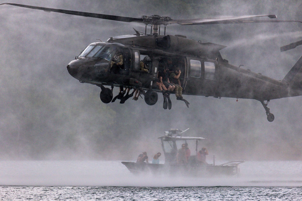 Tygart Lake Hosts National Guard Ridge Runner Exercise