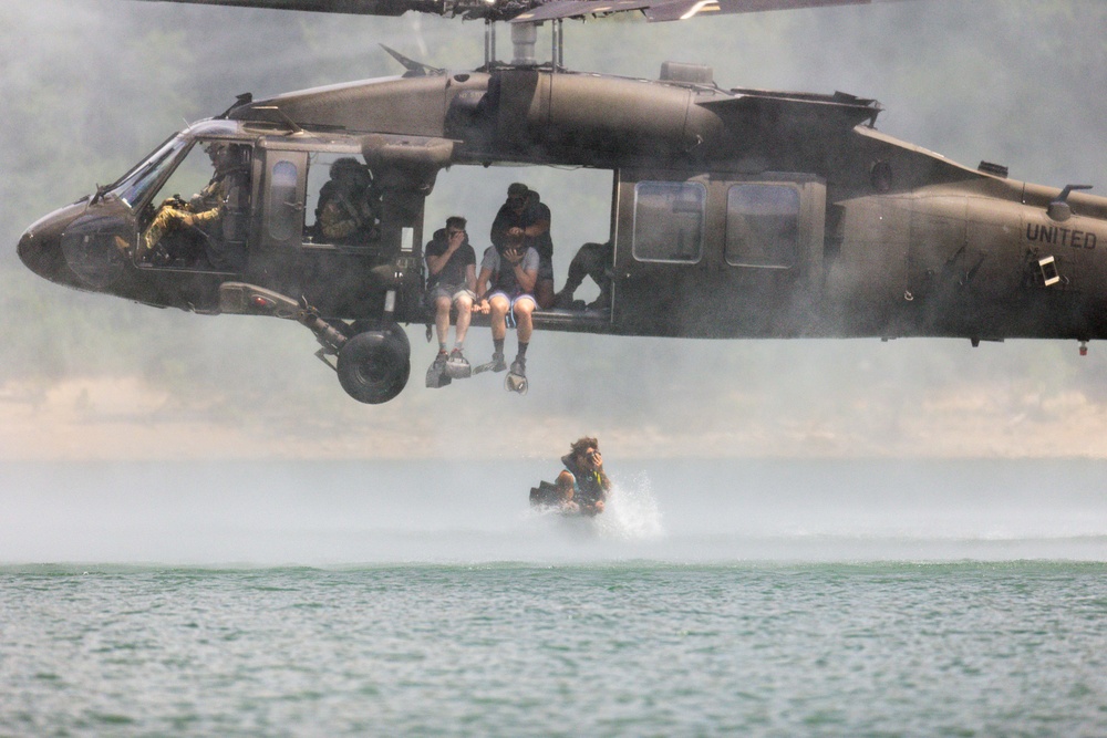 Tygart Lake Hosts National Guard Ridge Runner Exercise