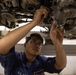 USS Gerald R. Ford (CVN 78) Sailor Conducts Maintenance