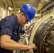 USS Gerald R. Ford (CVN 78) Sailor Conducts Maintenance