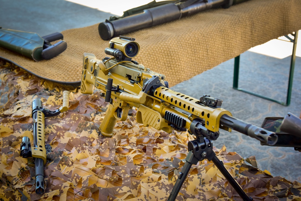7th Army NCOA Participates in CBRN and Weapons familiarization for GAFPB