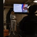 USS Gerald R. Ford (CVN 78) Embedded Integrated Prevention Coordinator Leads a Communication Class