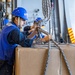 USS Gerald R. Ford (CVN 78) Conducts Logistics Replenishment in North Sea