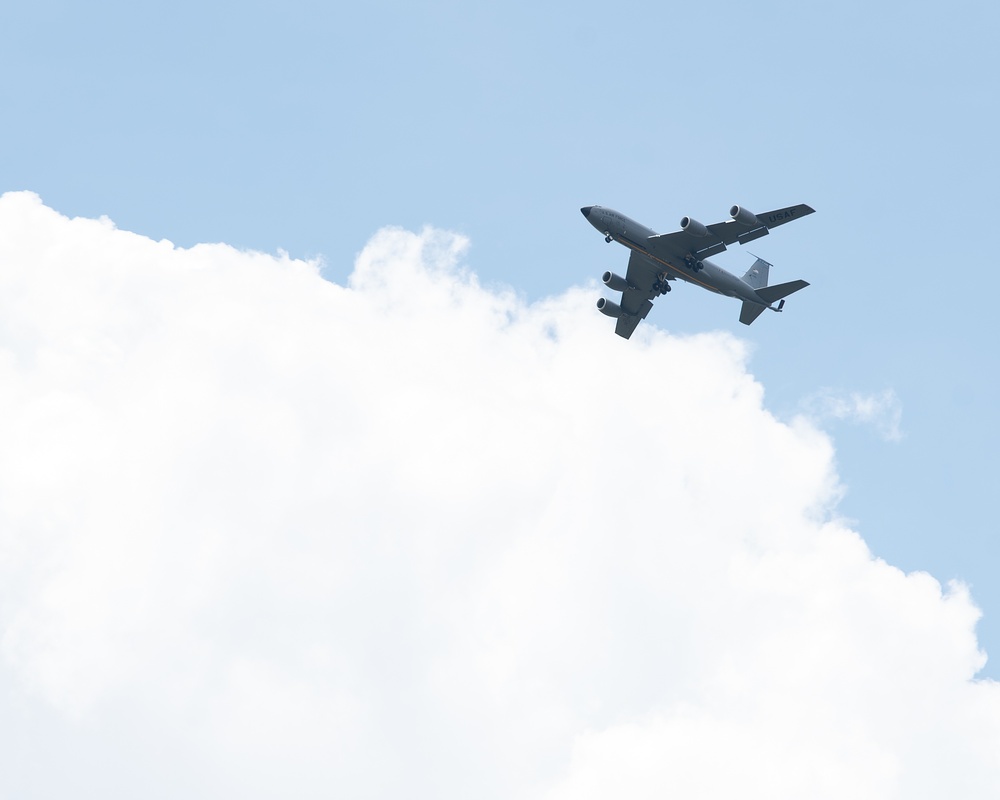 The Royal Thai Air Force, Washington and Utah Air National Guard participate in an air refueling event during Enduring Partners 2025