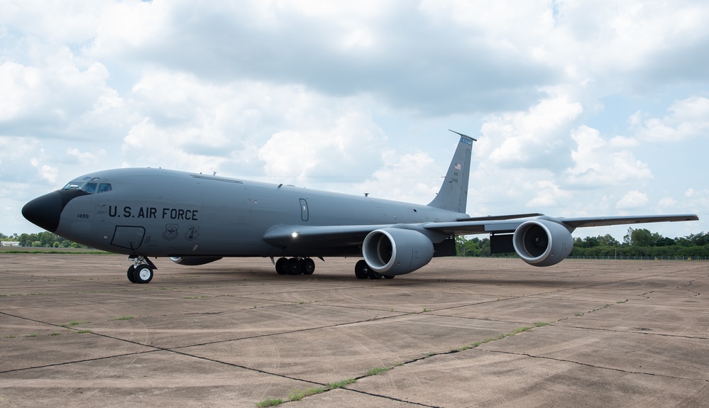 The Royal Thai Air Force, Washington and Utah Air National Guard participate in an air refueling event during Enduring Partners 2025