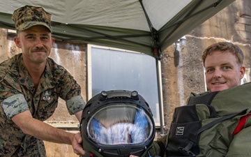 Service members enjoy SPMAGTF-ACM Family Day at Camp Davis