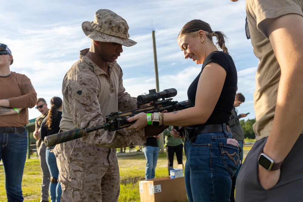 Service members enjoy SPMAGTF-ACM Family Day at Camp Davis