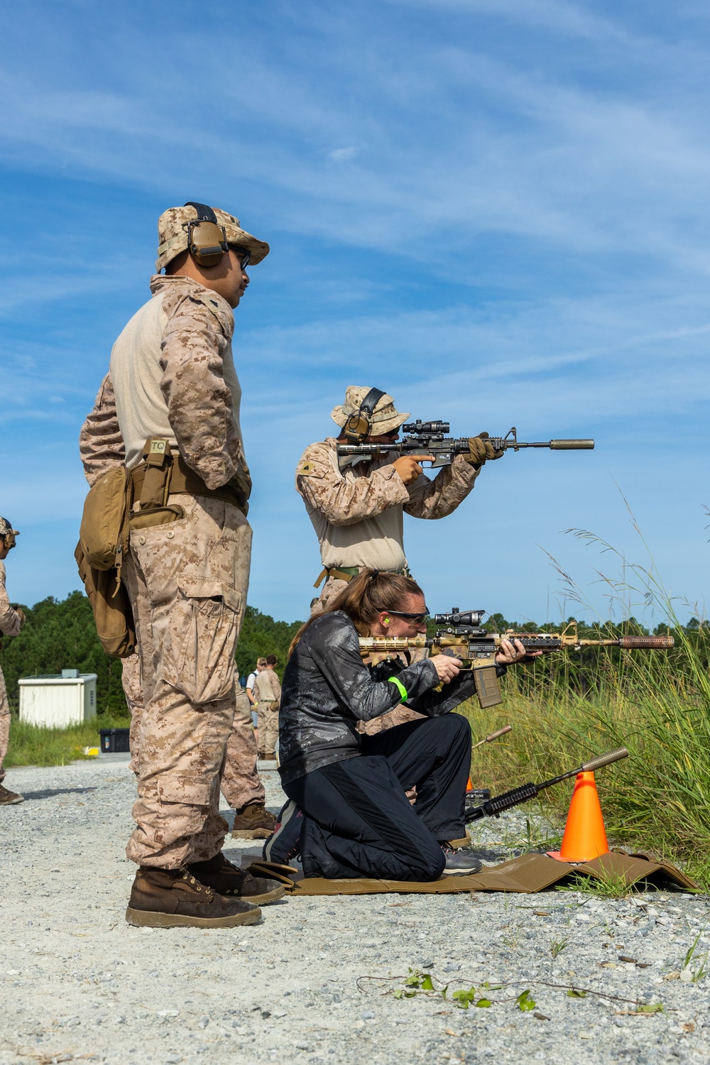 Service members enjoy SPMAGTF-ACM Family Day at Camp Davis
