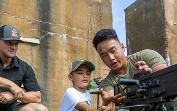 Service members enjoy SPMAGTF-ACM Family Day at Camp Davis