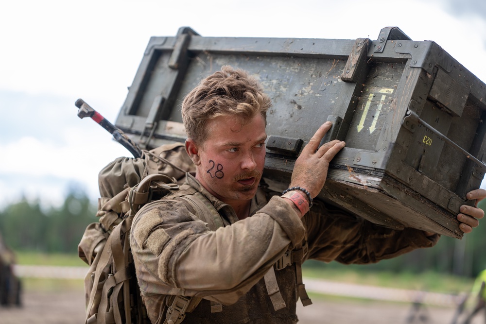 U.S. Soldier competes in Polish Tiger Run