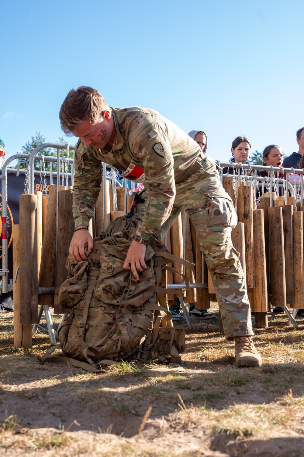 U.S. Soldier competes in Polish Tiger Run