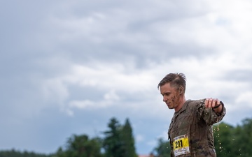 U.S. Soldier competes in Polish Tiger Run