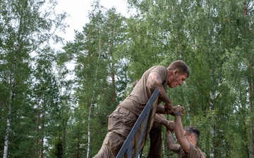 U.S. Soldiers compete in Polish Tiger Run
