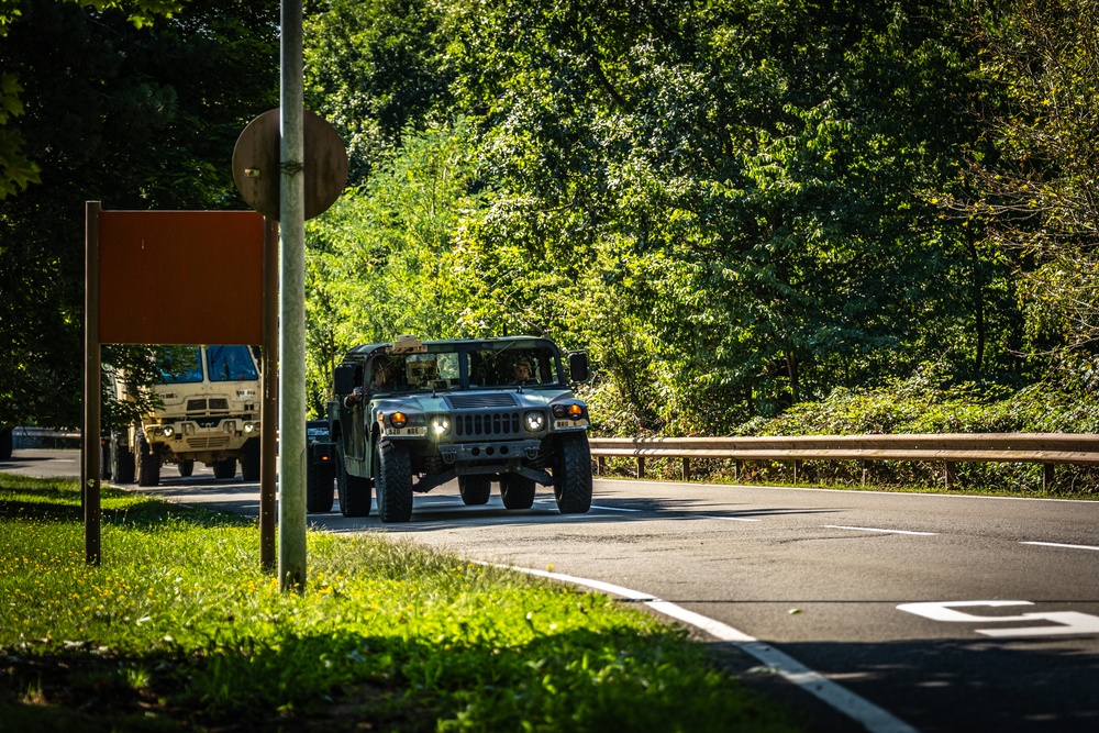 Defendimus soldiers conduct an Emergency Deployment Readiness Exercise at Sembach Kaserne