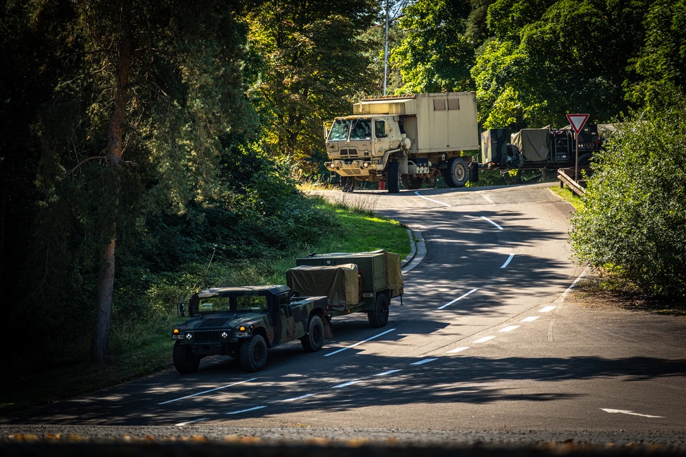 Defendimus soldiers conduct an Emergency Deployment Readiness Exercise at Sembach Kaserne