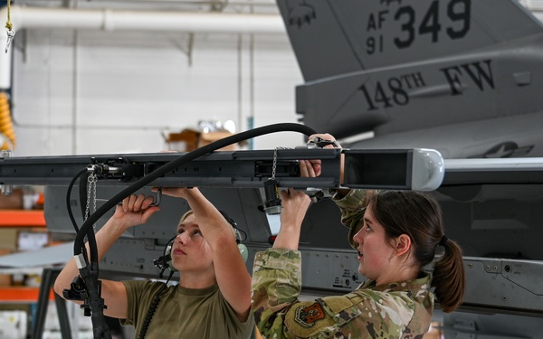 Weapons LAU-129 Missile Rail Launcher Testing