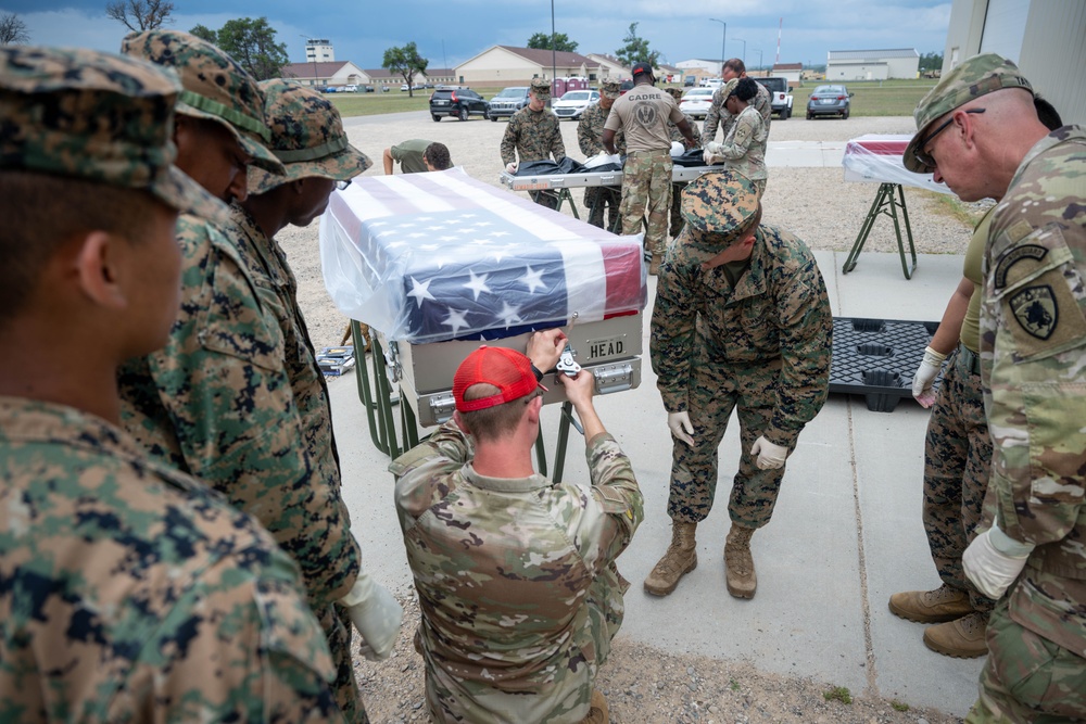 AFMAO makes history with first expeditionary mortuary at Northern Strike 25-2 AFMAO makes history with first expeditionary mortuary at Northern Strike 25-2