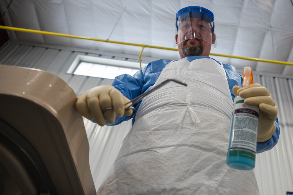 AFMAO makes history with first expeditionary mortuary at Northern Strike 25-2 AFMAO makes history with first expeditionary mortuary at Northern Strike 25-2