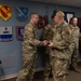 Senior Enlisted Advisor of First Army Hands Out Coins