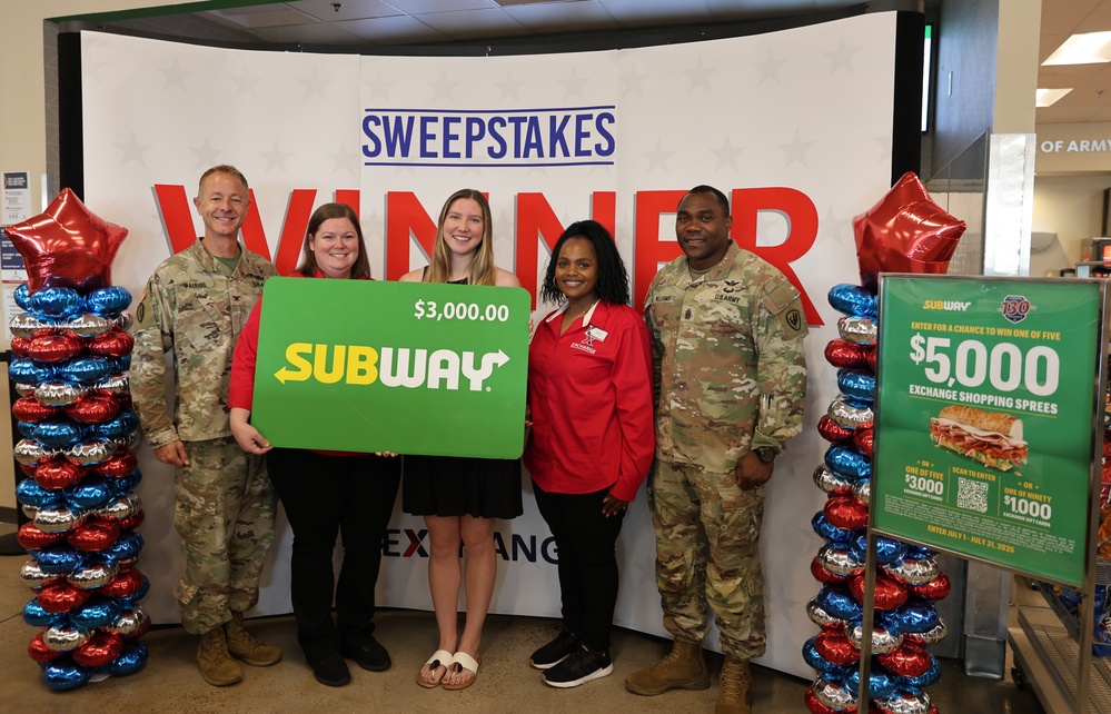 AAFES Sweepstakes Fort Rucker