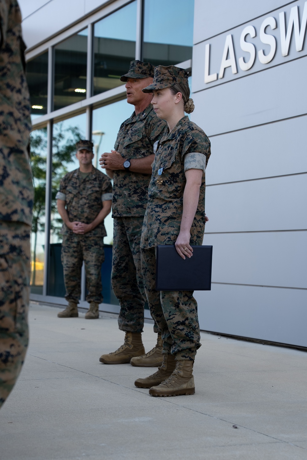 MCIC Marine is Awarded Joint Service Medal