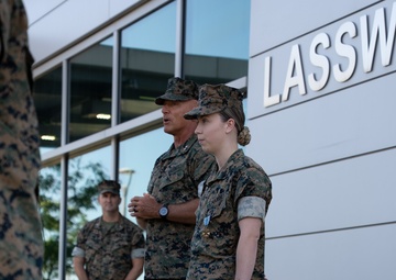 MCIC Marine is Awarded Joint Service Medal