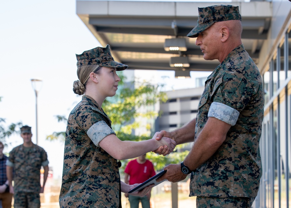 MCIC Marine is Awarded Joint Service Medal