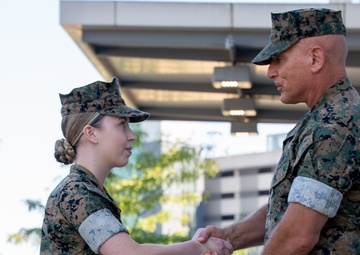 MCIC Marine is Awarded Joint Service Medal