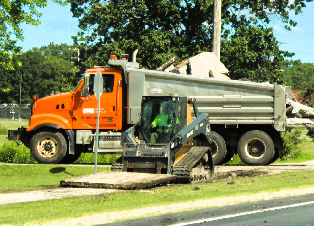 Fort McCoy grounds contractor helped kickstart sidewalk troop project work for 2025