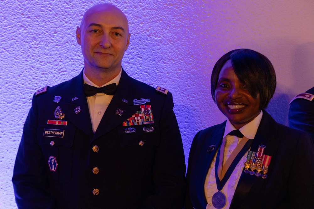 Soldiers Celebrate at Cabin Fever Dine In