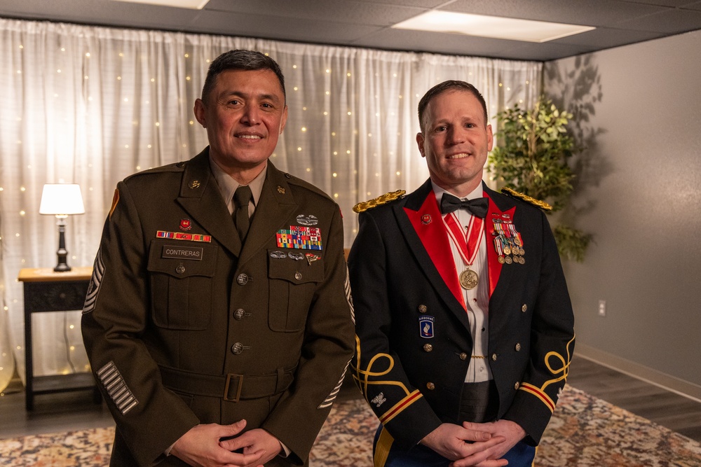 Soldiers Celebrate at Cabin Fever Dine In