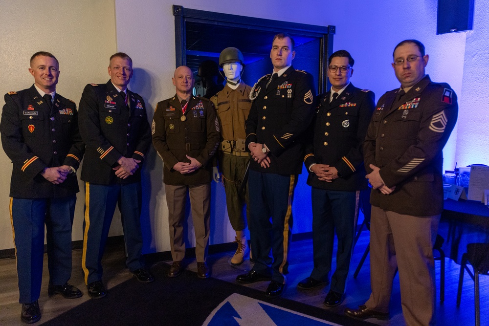 Soldiers Celebrate at Cabin Fever Dine In