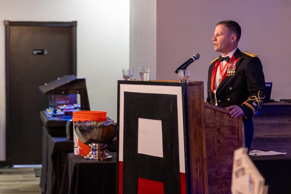 Soldiers Celebrate at Cabin Fever Dine In