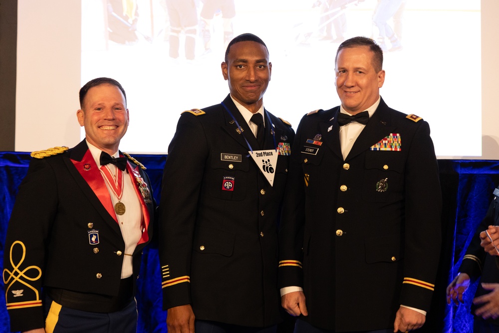 Soldiers Celebrate at Cabin Fever Dine In