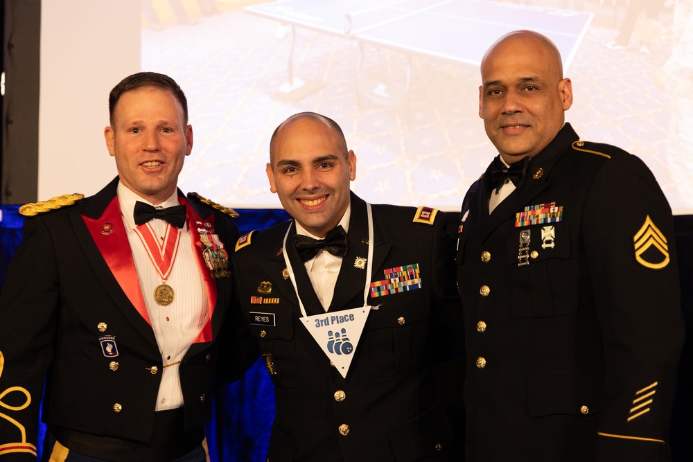 Soldiers Celebrate at Cabin Fever Dine In