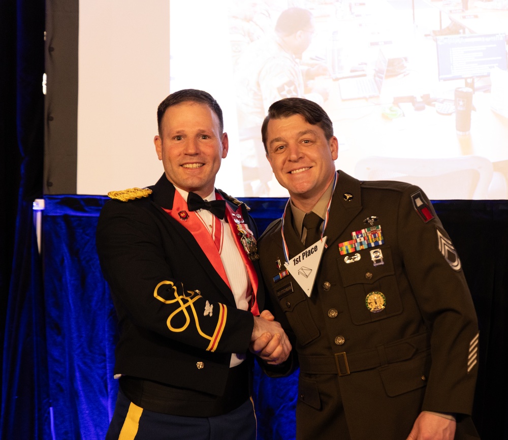 Soldiers Celebrate at Cabin Fever Dine In