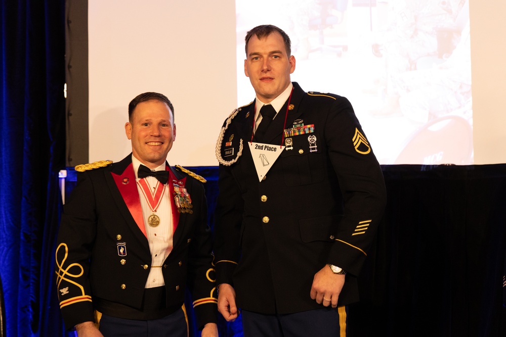 Soldiers Celebrate at Cabin Fever Dine In