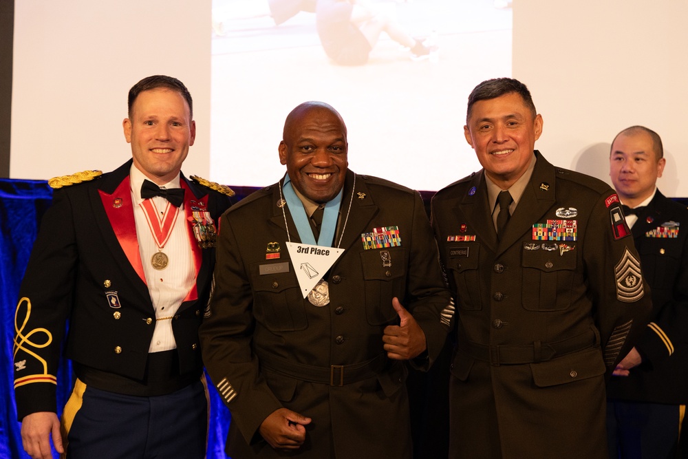 Soldiers Celebrate at Cabin Fever Dine In