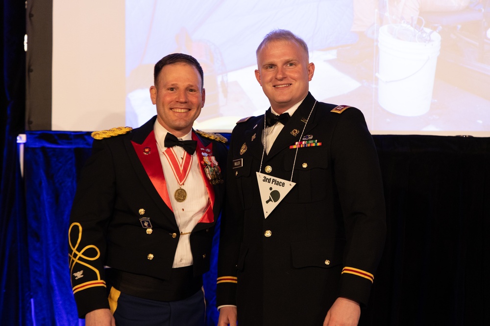Soldiers Celebrate at Cabin Fever Dine In