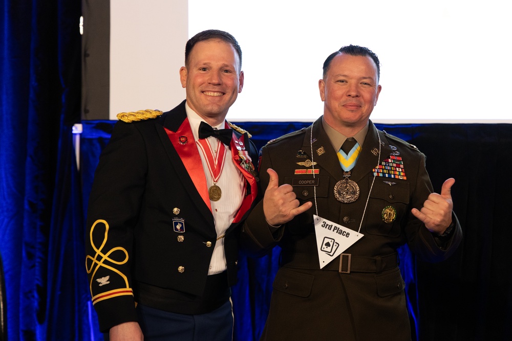 Soldiers Celebrate at Cabin Fever Dine In
