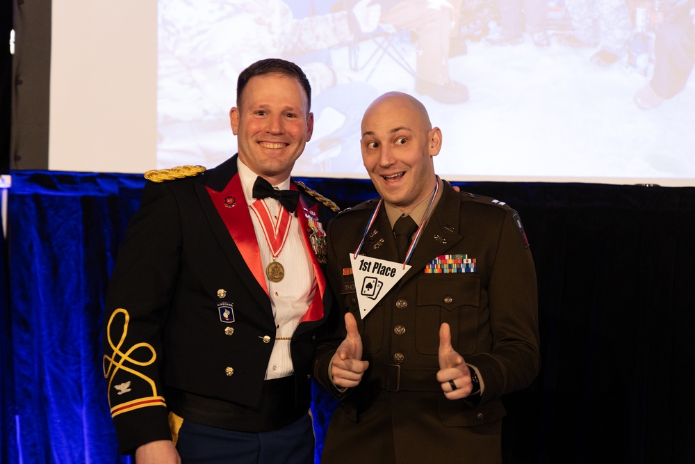 Soldiers Celebrate at Cabin Fever Dine In